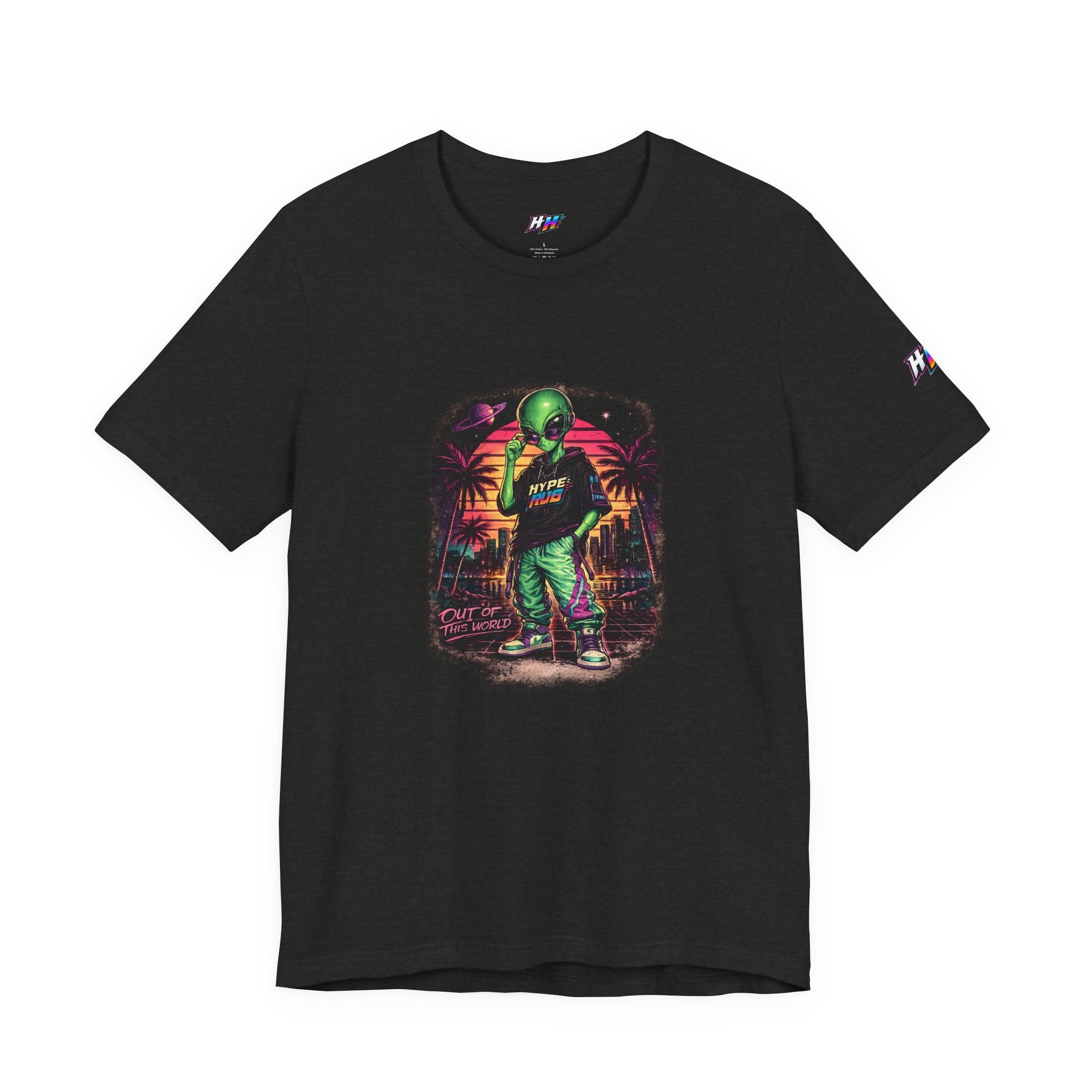 Alien Tee — Retro Vaporwave Skate Shirt