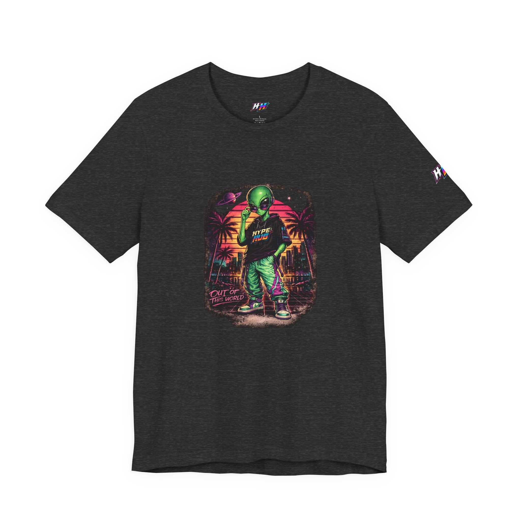 Alien Tee — Retro Vaporwave Skate Shirt