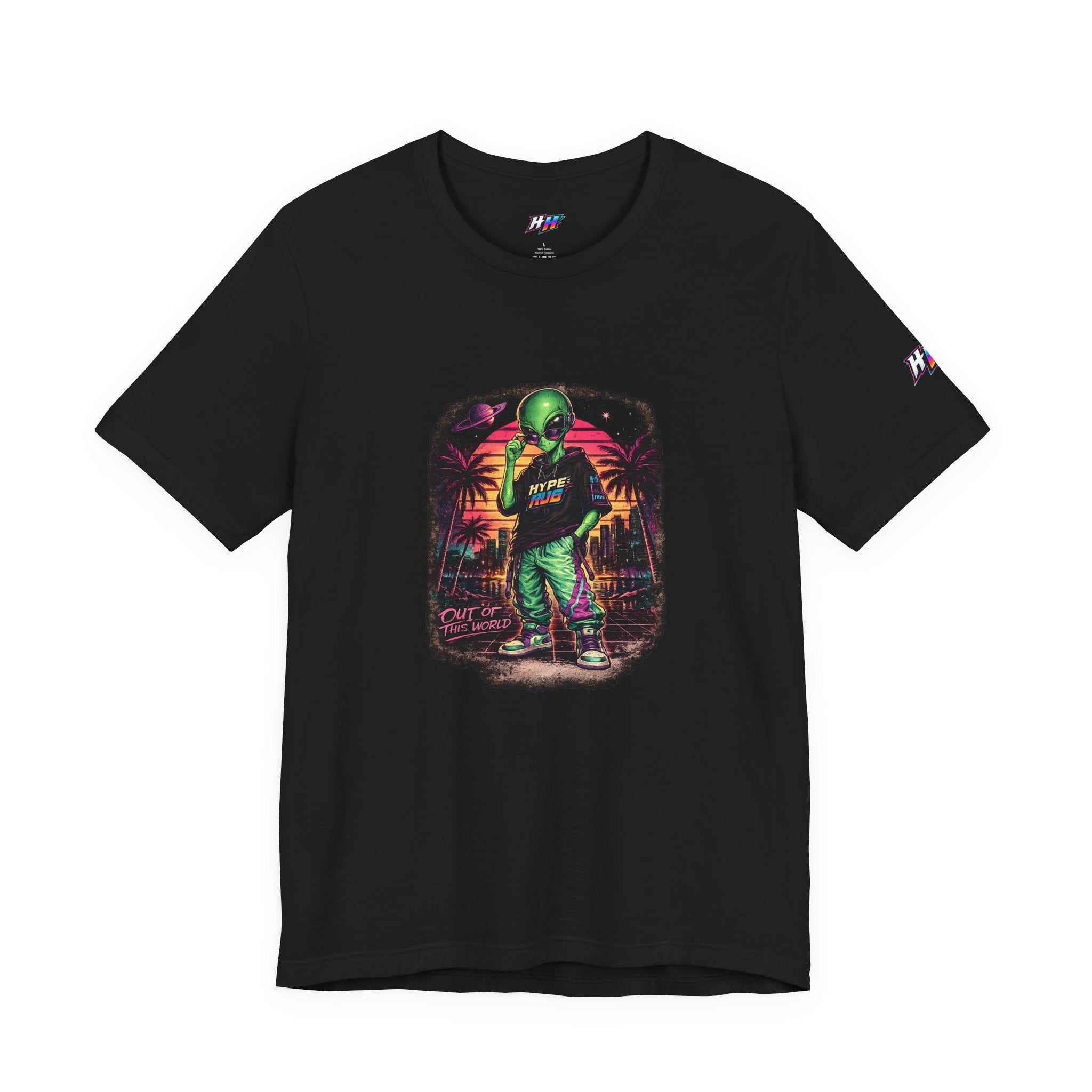 Alien Tee — Retro Vaporwave Skate Shirt