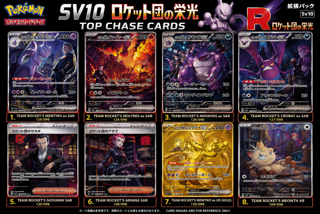 Pokémon Team Rocket SV10 JP