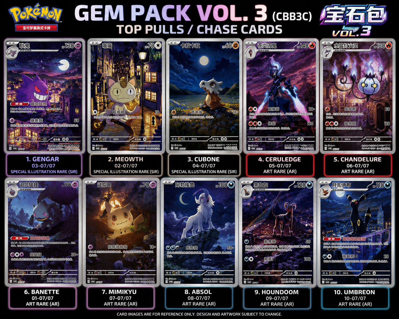 Pokémon Gem 3 Chinese